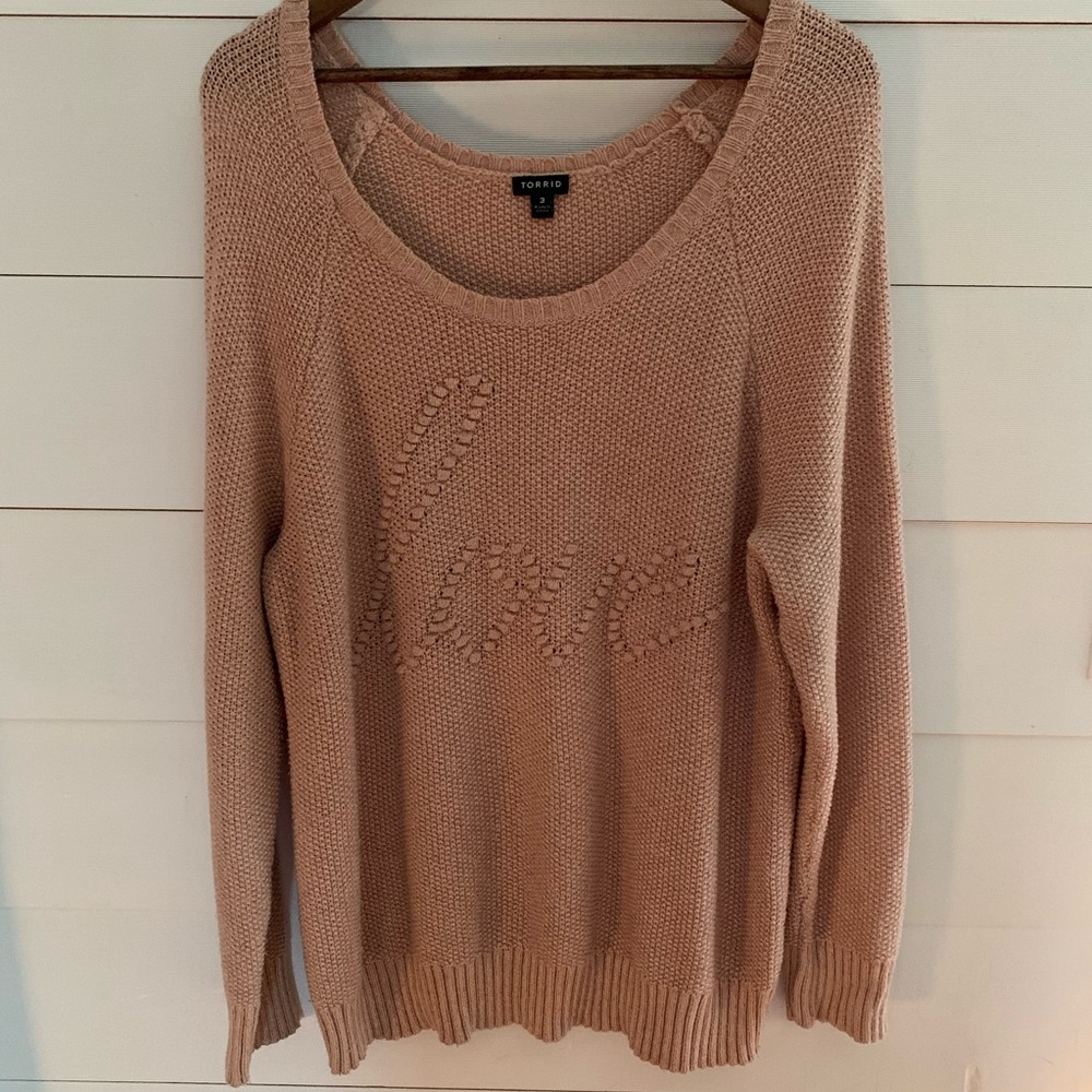 Torrid Blush Sweater